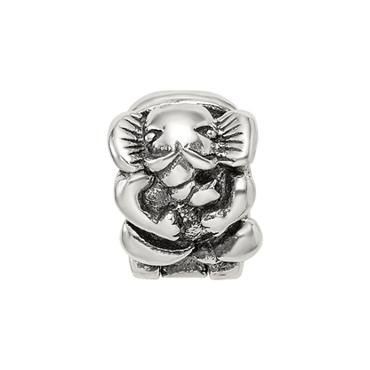 Sterling Silver Reflections Kids Elephant Clip Bead
