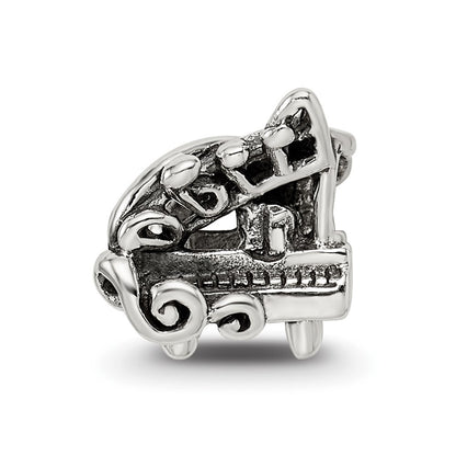 Sterling Silver Reflections Baby Grand Piano Bead