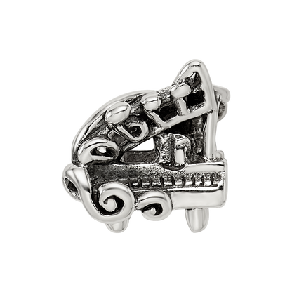 Sterling Silver Reflections Baby Grand Piano Bead