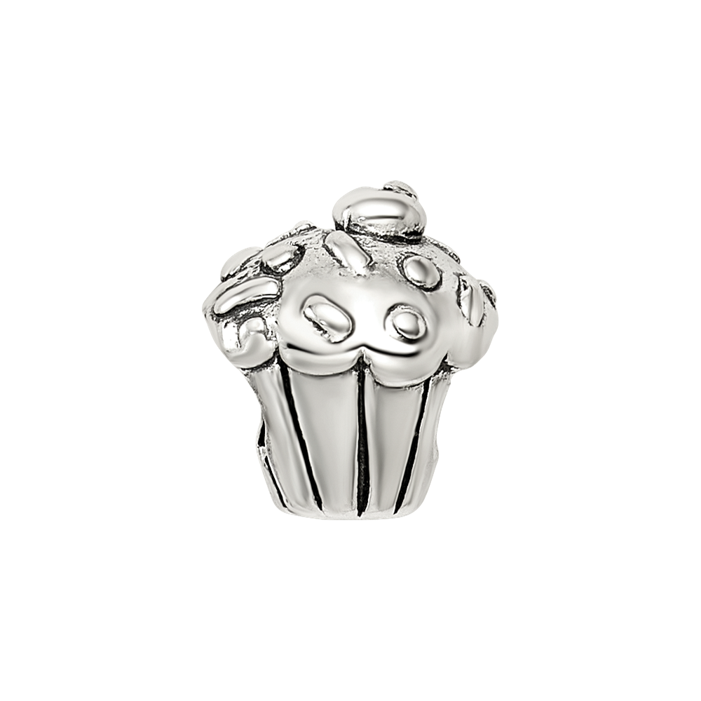 Sterling Silver Reflections Kids Cupcake Bead