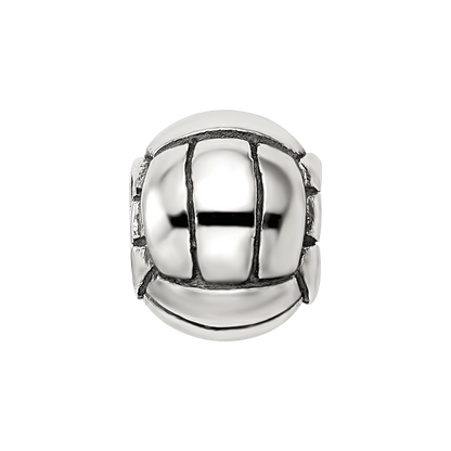 Sterling Silver Reflections Volleyball Bead