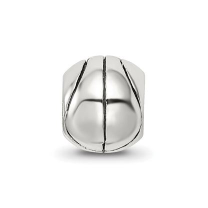 Sterling Silver Reflections Basketball Bead