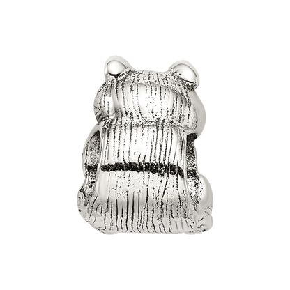Sterling Silver Reflections Racoon Bead