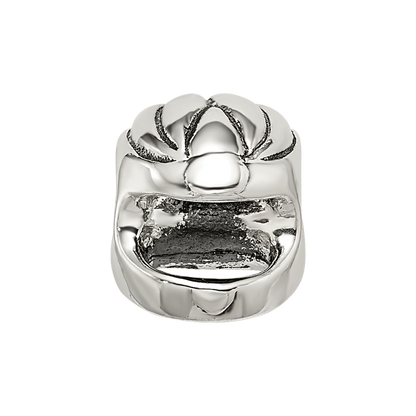 Sterling Silver Reflections Race Car Helmet Bead