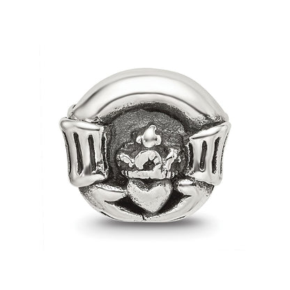 Sterling Silver Reflections Claddagh Bead