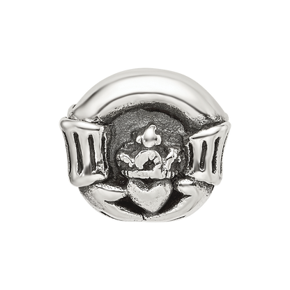 Sterling Silver Reflections Claddagh Bead