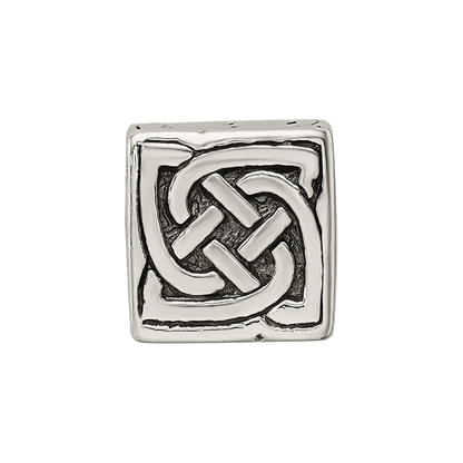 Sterling Silver Reflections Celtic Block Bead