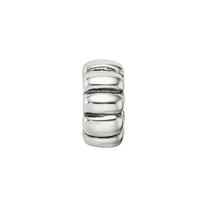 Sterling Silver Reflections Scalloped Spacer Bead