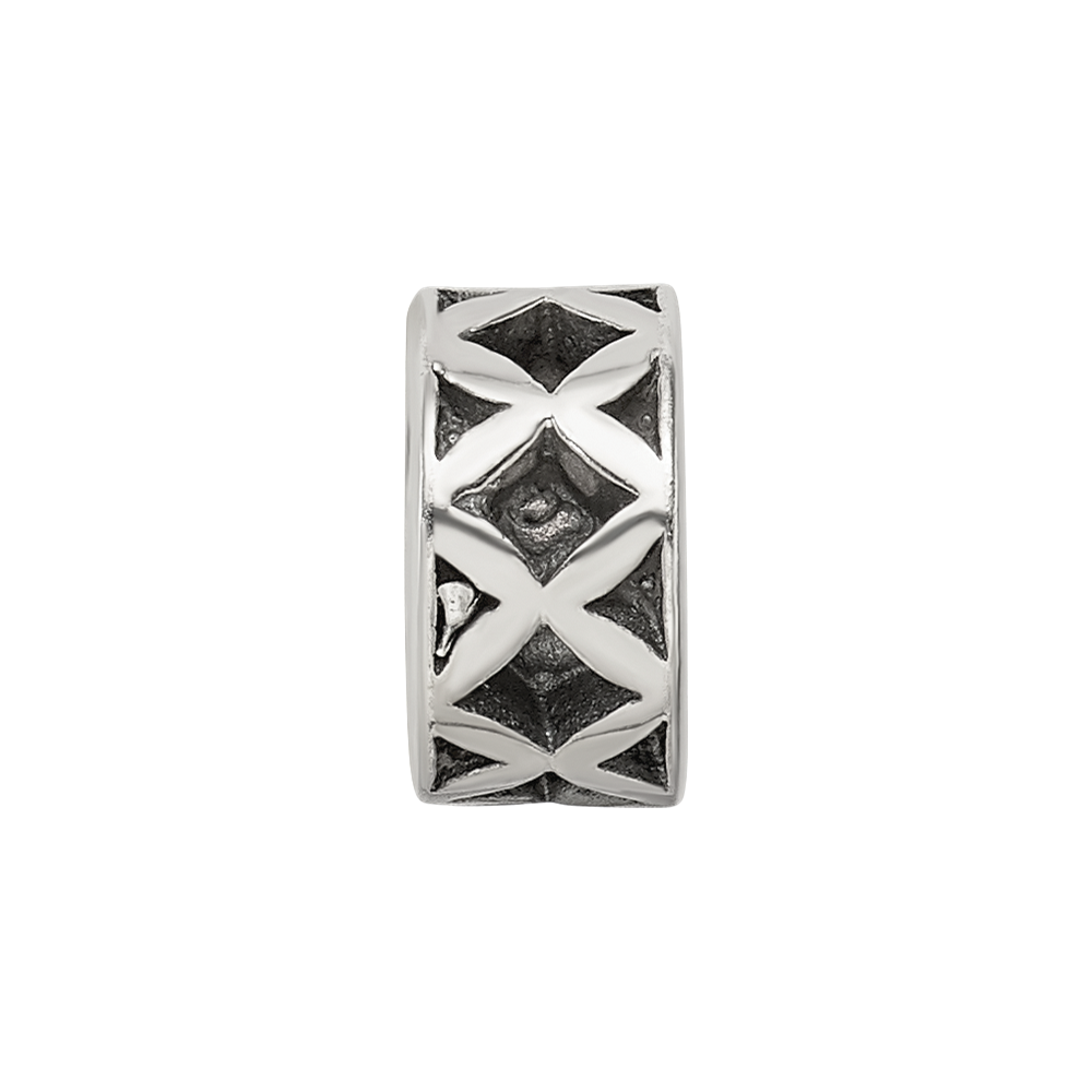 Sterling Silver Reflections X Spacer Bead