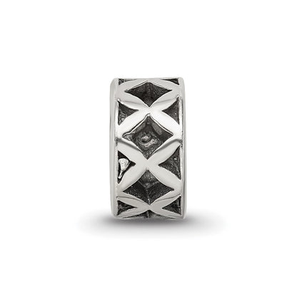 Sterling Silver Reflections X Spacer Bead