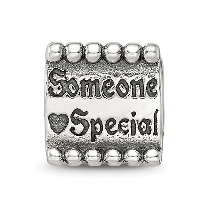 Sterling Silver Reflections Someone Special Triangle Bead