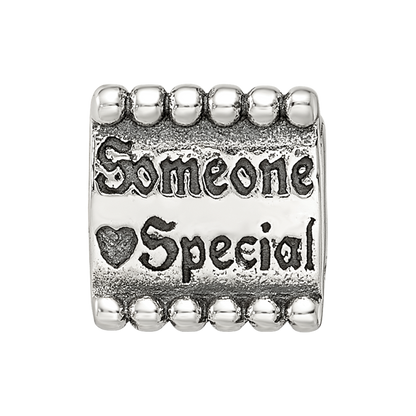 Sterling Silver Reflections Someone Special Triangle Bead