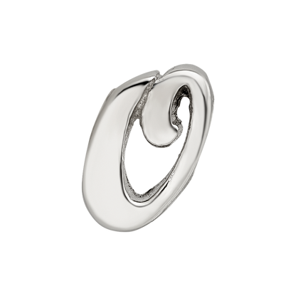 Sterling Silver Reflections Letter O Script Bead