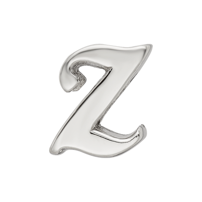 Sterling Silver Reflections Letter Z Script Bead