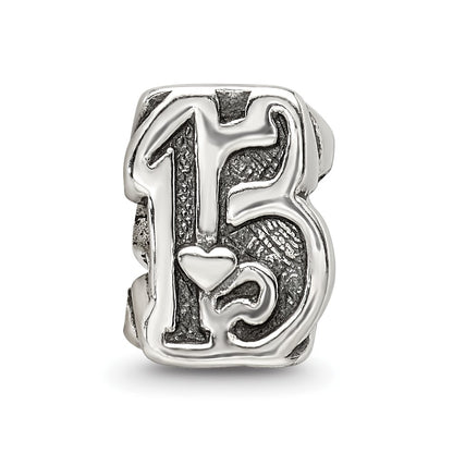Sterling silver Reflections Sweet 15 Bead