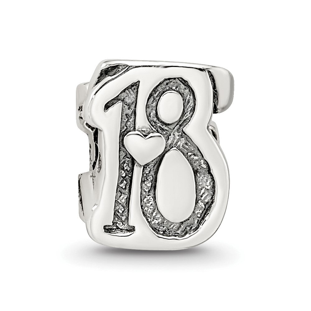 Sterling silver Reflections Sweet 18 Bead