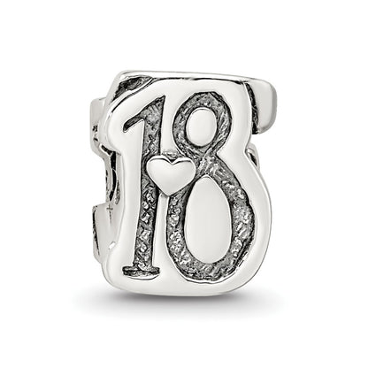 Sterling silver Reflections Sweet 18 Bead