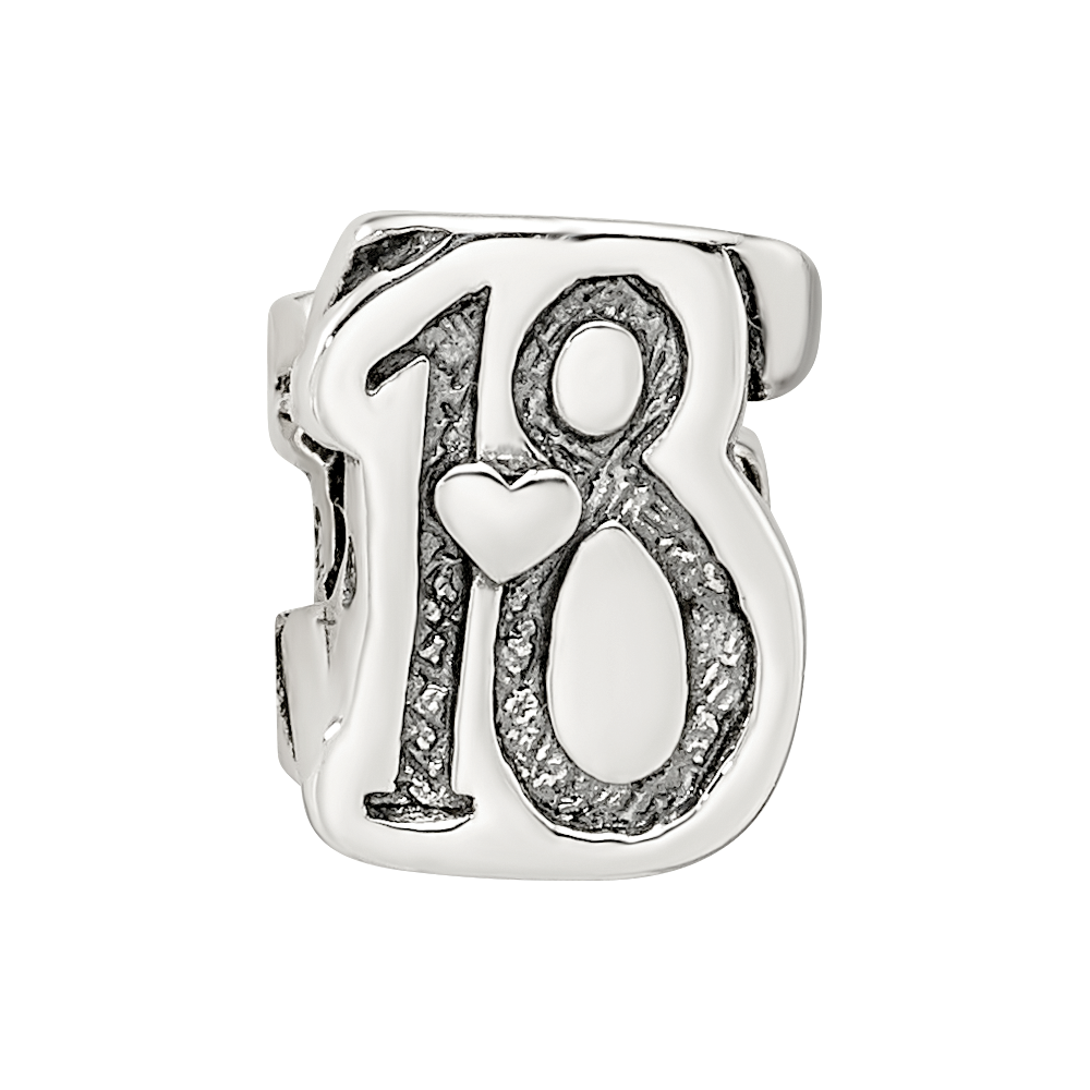 Sterling silver Reflections Sweet 18 Bead