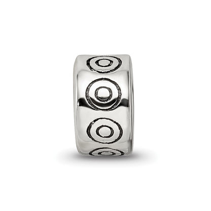 Sterling Silver Reflections Circles Bali Bead
