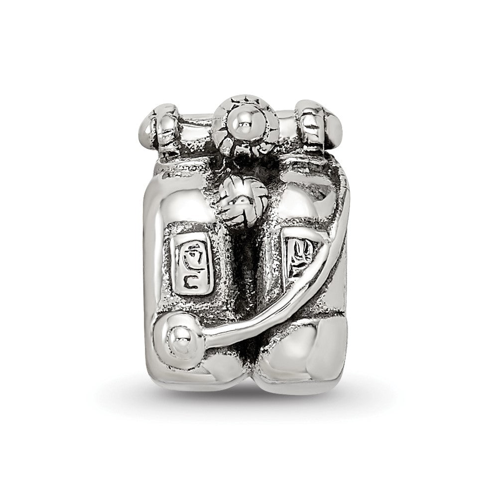 Sterling Silver Reflections Scuba Tanks Bead
