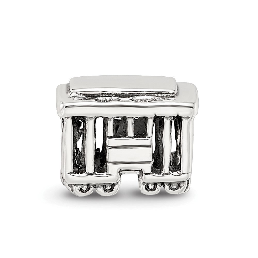 Sterling Silver Reflections Streetcar Bead
