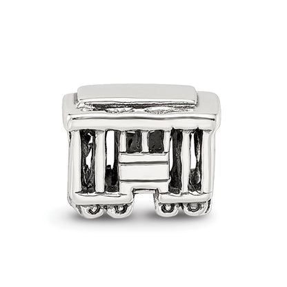 Sterling Silver Reflections Streetcar Bead