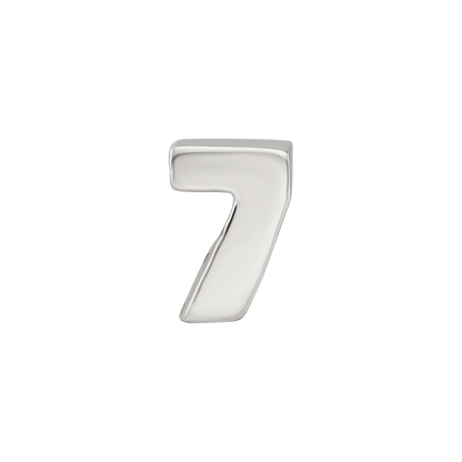 Sterling Silver Reflections Kids Number 7 Bead