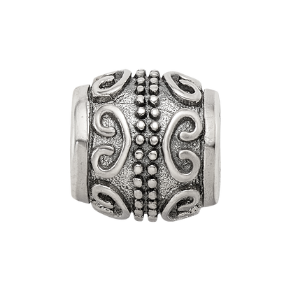 Sterling Silver Reflections Scroll Bali Bead