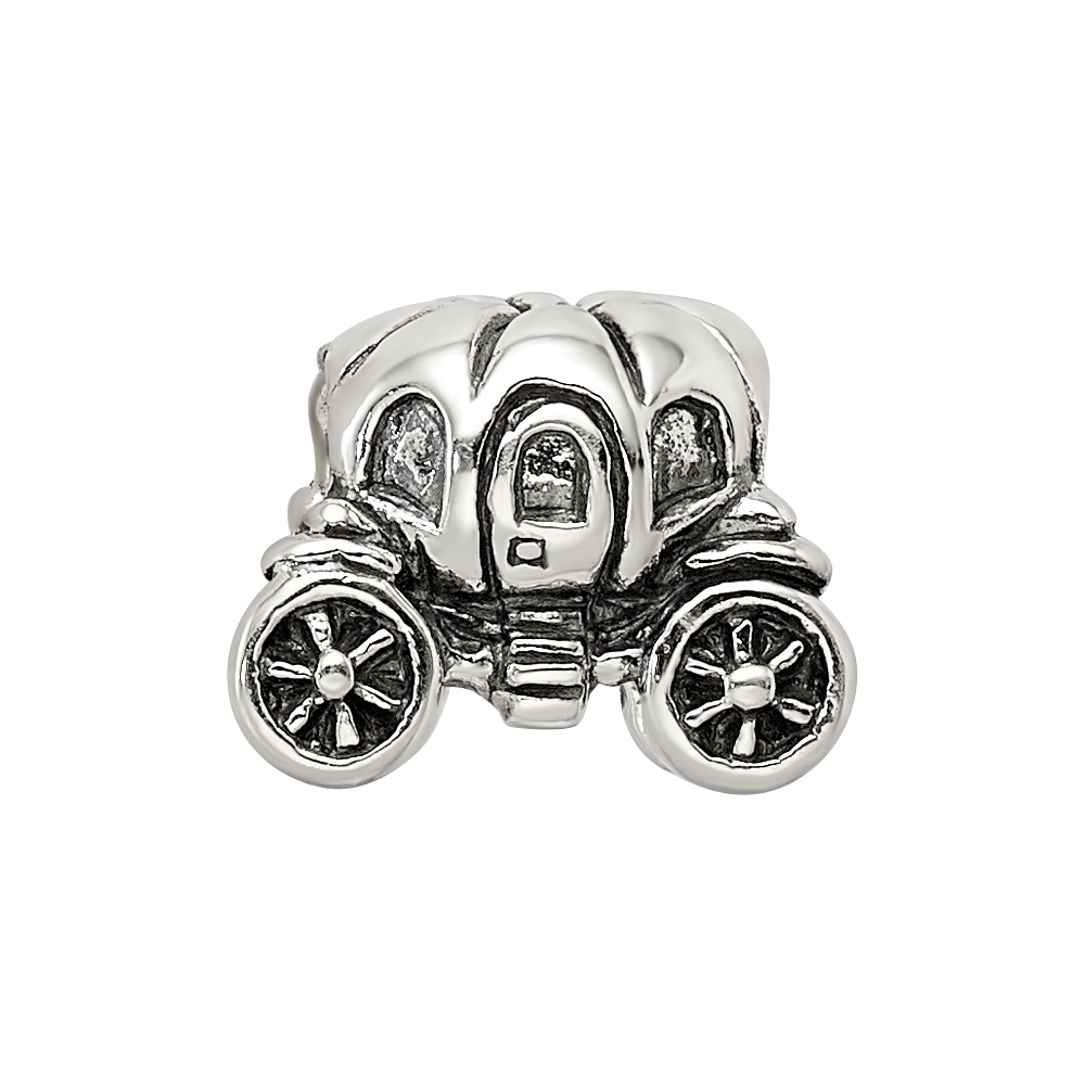 Sterling Silver Reflections Pumpkin Carriage Bead