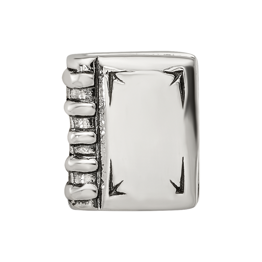 Sterling Silver Reflections Book Bead
