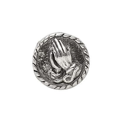 Sterling Silver Reflections Praying Hands Bead