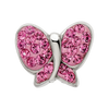 Sterling Silver Reflections Pink Preciosa Crystal Butterfly Bead