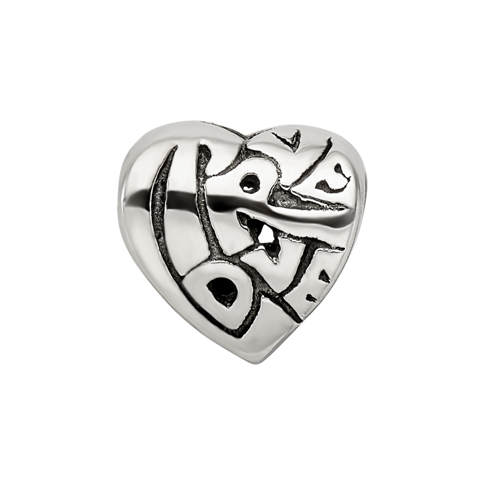 Sterling Silver Reflections True Love Bead