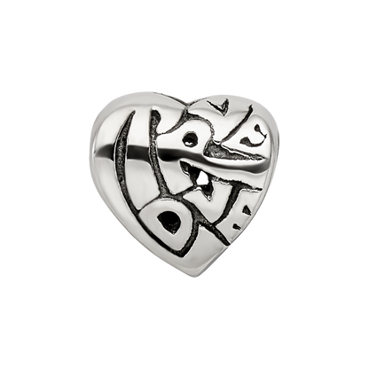 Sterling Silver Reflections True Love Bead