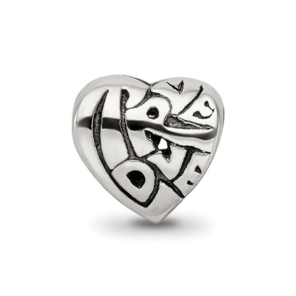 Sterling Silver Reflections True Love Bead