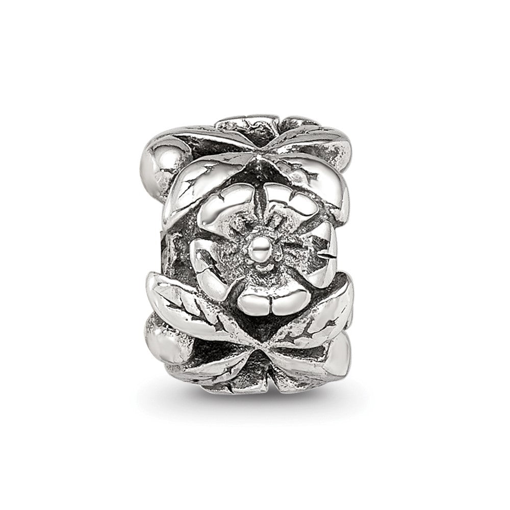 Sterling Silver Reflections Floral Bead