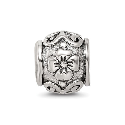 Sterling Silver Reflections Floral Bead