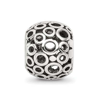 Sterling Silver Reflections Circles Bali Bead