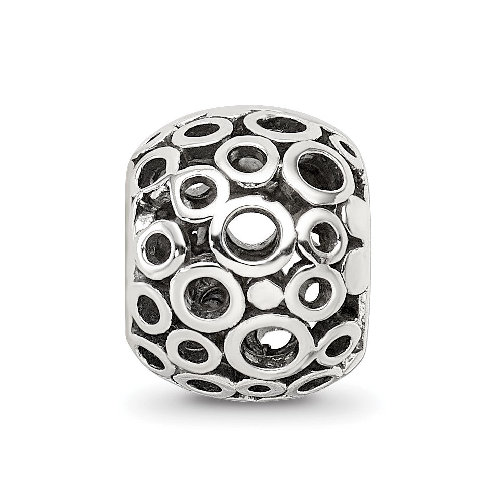 Sterling Silver Reflections Circles Bali Bead