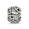 Sterling Silver Reflections Circles Bali Bead