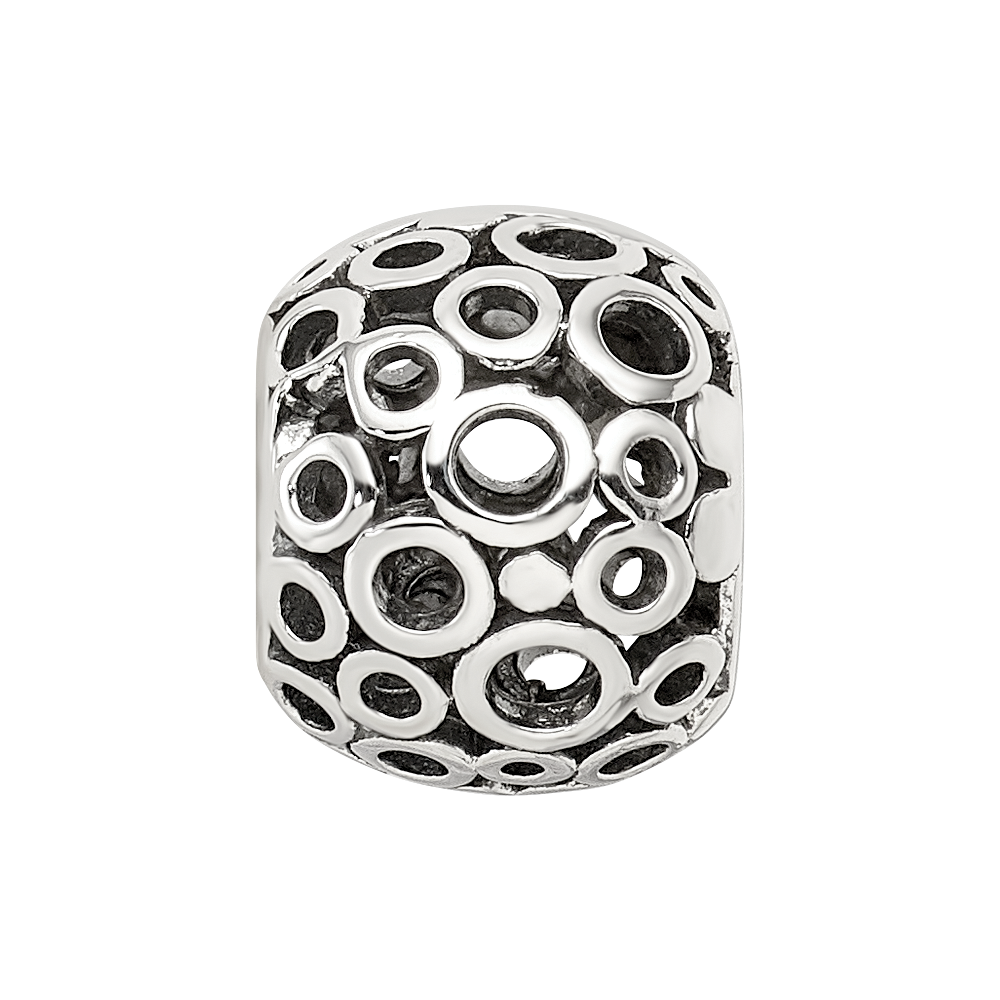 Sterling Silver Reflections Circles Bali Bead