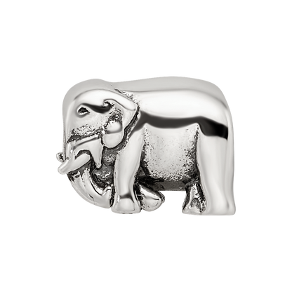 Sterling Silver Reflections Elephant Bead
