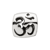 Sterling Silver Reflections Om Symbol Bead