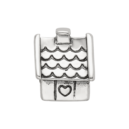 Sterling Silver Reflections House Bead