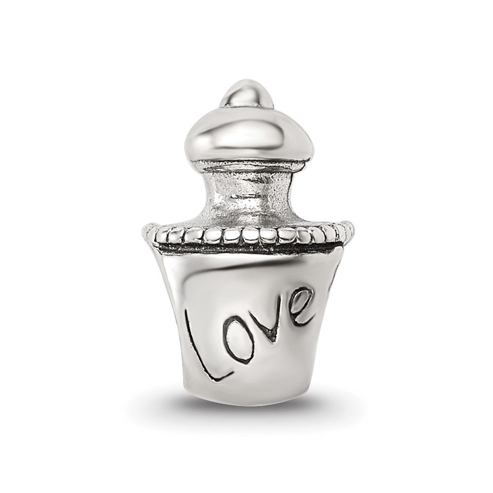Sterling Silver Reflections Love Perfume Bottle Bead
