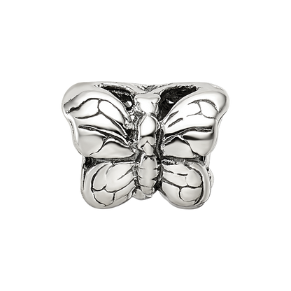 Sterling Silver Reflections Butterfly Bead