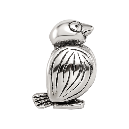 Sterling Silver Reflections Bird Bead