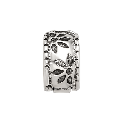 Sterling Silver Reflections Kids Floral Clip Bead